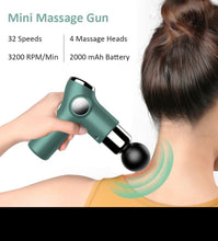 Load image into Gallery viewer, Compact Travel Size Massage Therapy Gun
